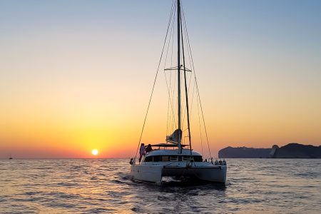 Romantic Sunset Catamaran Escape in PRIVATE