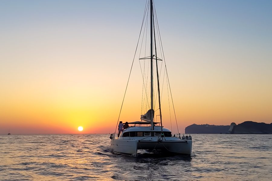 Romantic Sunset Catamaran Escape in PRIVATE